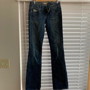 Jeans Paige Embroidered     New